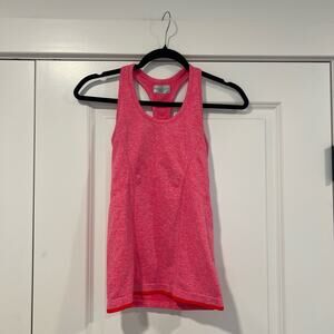 Athleta Women's Razorback Tank Heathered‎ Pink Size XS